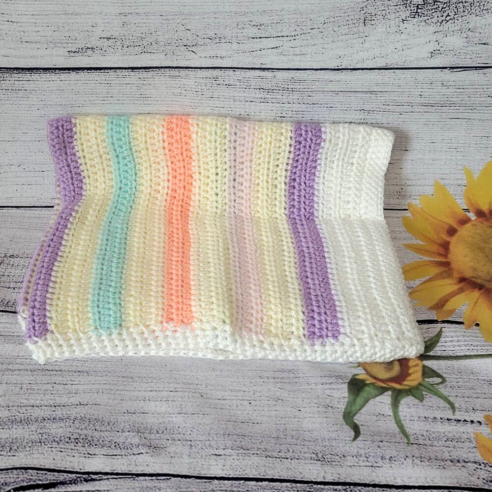 Adorable Handmade Knitted Baby blanket‎